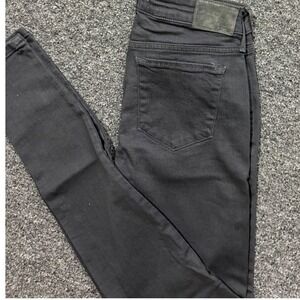 Joes Jeans Womens Skinny Gray Denim Pants W28 Charcoal Stretch Mid Rise CL441M